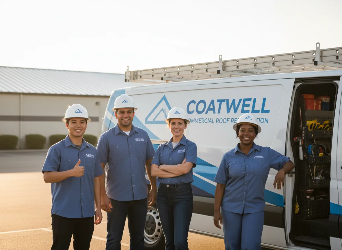 Commercial roof coating company in Barrington, NJ